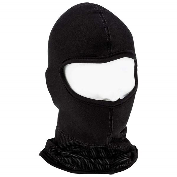 Motorcycle full black face mask
