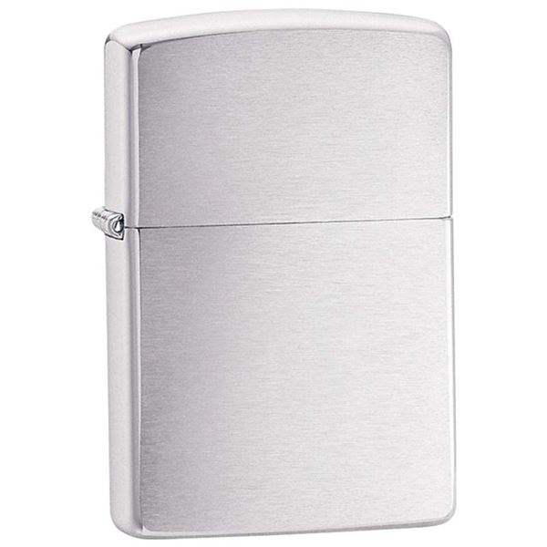 Zippo Brushed chrome lighter Zippo Brushed chrome lighter