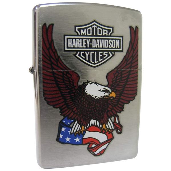 Harley-Davidson Eagle with Flag Lighter Harley-Davidson Eagle with Flag Lighter