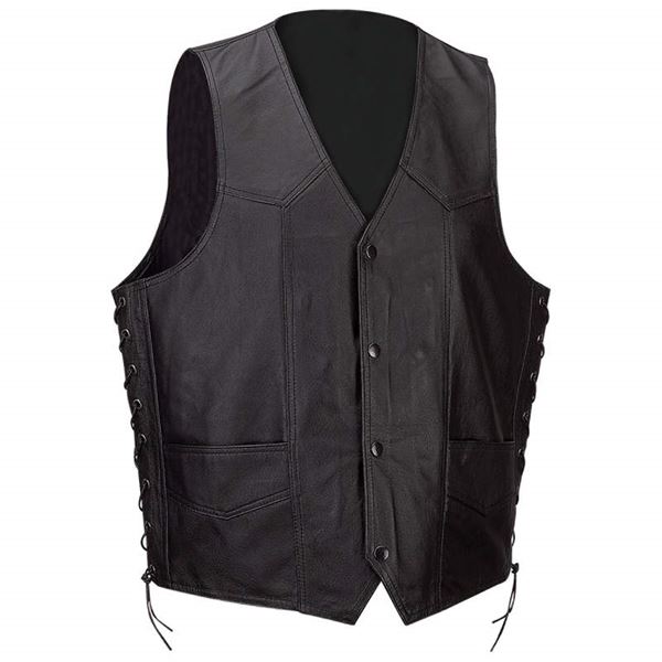 Diamond Plate™ Genuine Solid Leather Vest Diamond Plate™ Genuine Solid Leather Vest