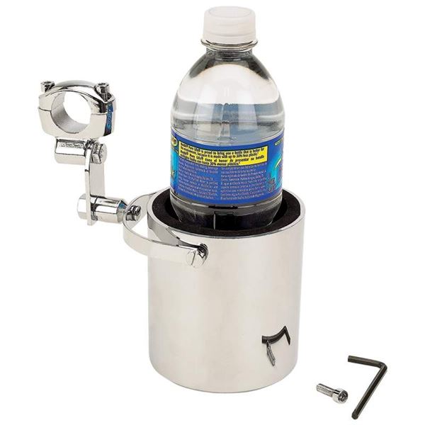 Chrome Motorcycle Cup Holder