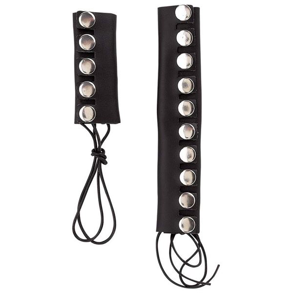 12pc Genuine Leather Pony Tail Wrap Set 12pc Genuine Leather Pony Tail Wrap Set