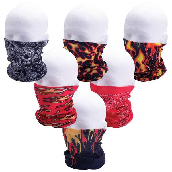 Tube headband set 6pc assorted