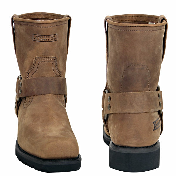 Short Harness Motorcycle Boots