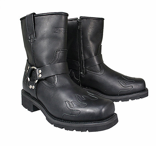 Flame Harness Boots