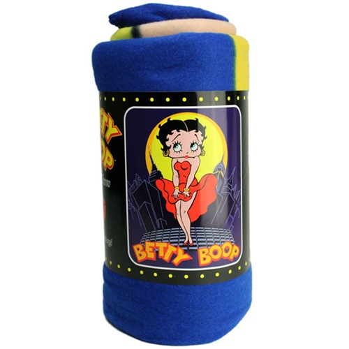 Betty Boop Cool Breeze Fleece Blanket Betty Boop Cool Breeze Fleece Blanket