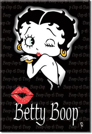 Home Accents Betty Boop Boop Kiss Ice Box Magnet Home Accents Betty Boop Boop Kiss Ice Box Magnet