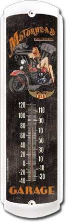 Motorhead Garage Thermometer Motorhead Garage Thermometer