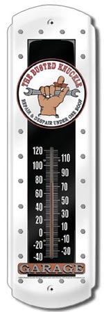 Busted Knuckle Garage Thermometer Busted Knuckle Garage Thermometer