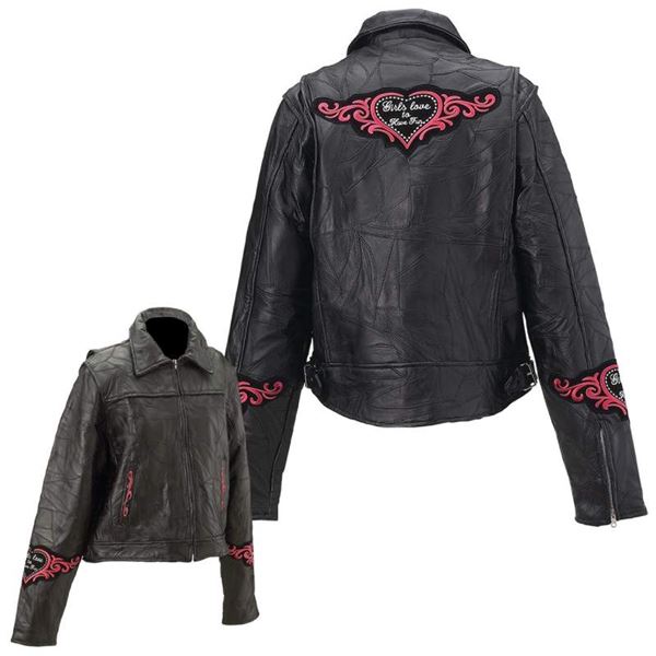 Girls Love to Have Fun Leather Jackets